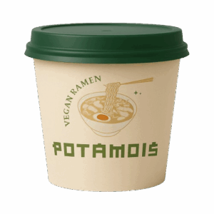 Potamois vegan ramen cup